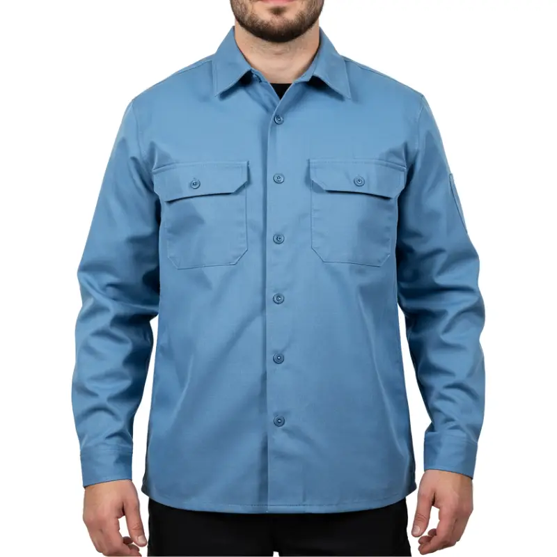 [1001-AER-38] Camisa de Trabajo Workpro (38, Aero)